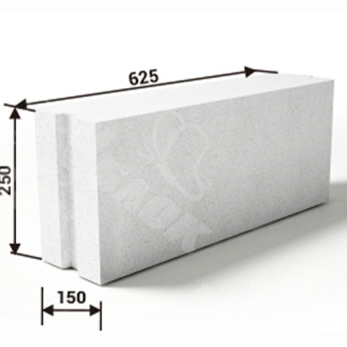 Перегородочный газоблок 150 мм